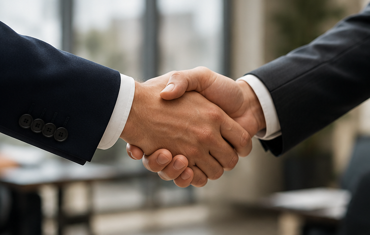 G2G Properties partnership handshake